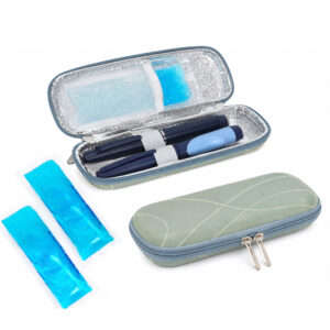 Bulk Supply Custom Logo Waterproof Thermal EVA Insulin Cooling Case Lightweight